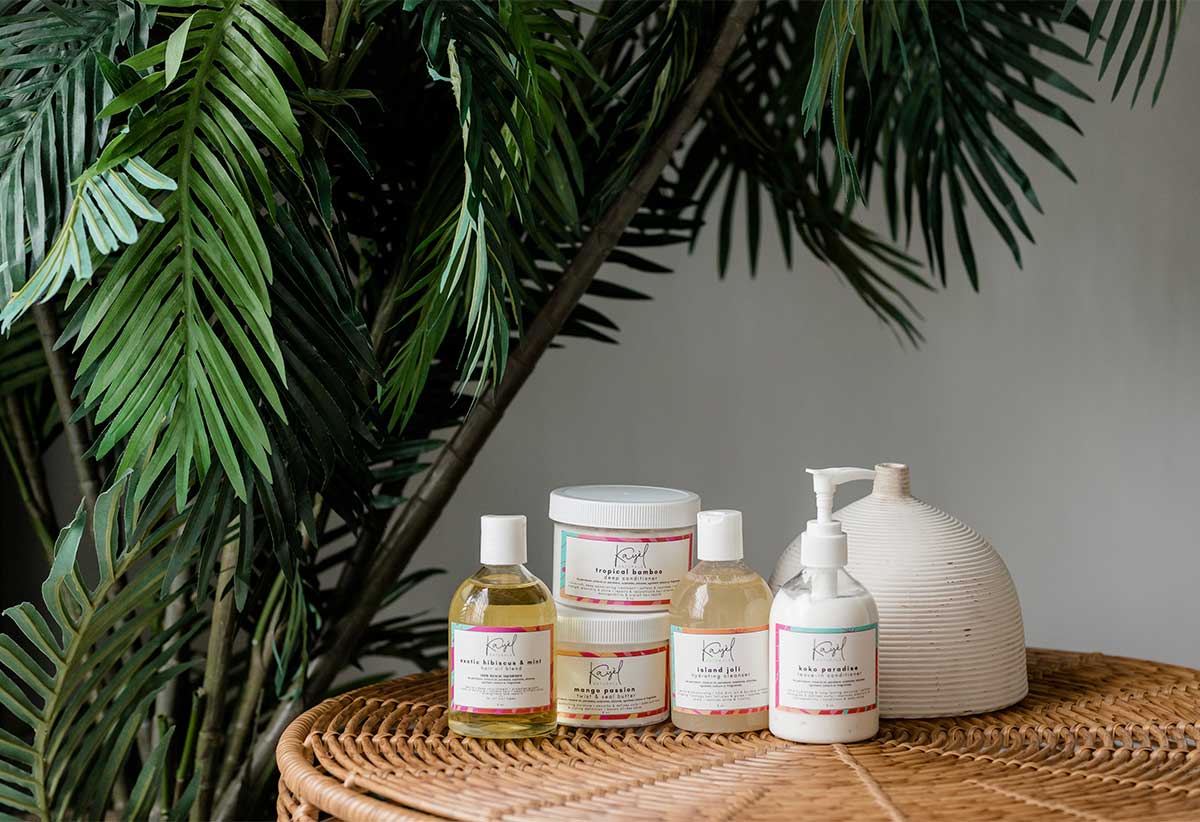 Kayèl Naturals Tropical Quench Collection. 
