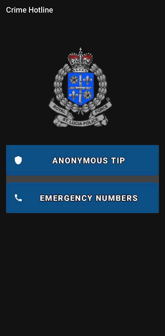 RSLPF Crime Hotline App