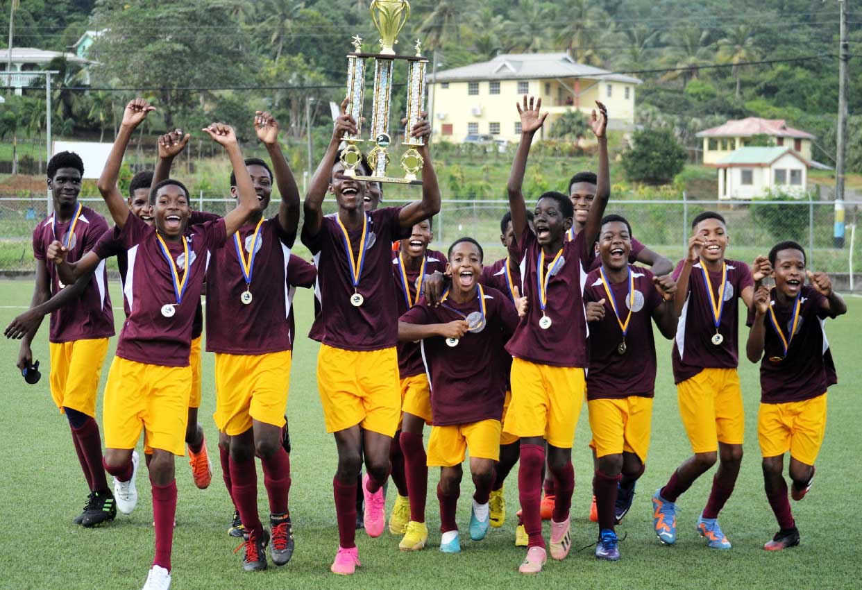 U-15 Secondary Schools Football champions – SCSS