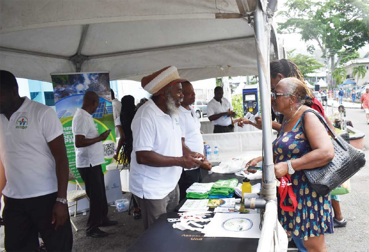Wednesday’s Energy Fair draw much interest from Saint Lucians