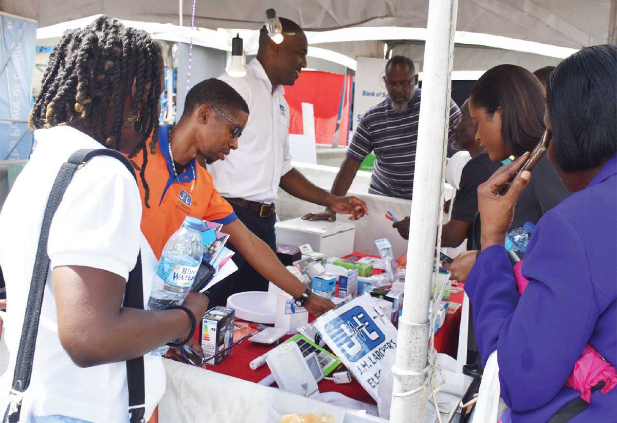 Wednesday’s Energy Fair draw much interest from Saint Lucians